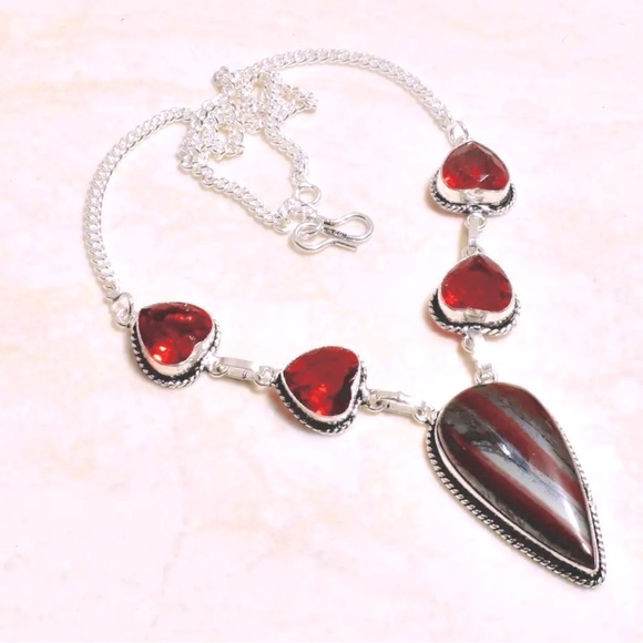 Artesian Jewelry - Iron Tiger Heart Necklace